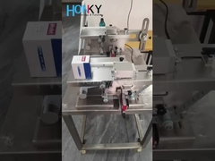 Mesin label sudut kotak tipe desktop