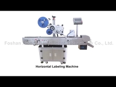 Desktop Type Flat Surface Labeling Machine Box Cap Labeler Untuk Produksi Bisnis Kecil