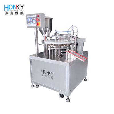 3ml Vial Syringe Tube Filling And Capping Machine For Cosmetic Skin Gel