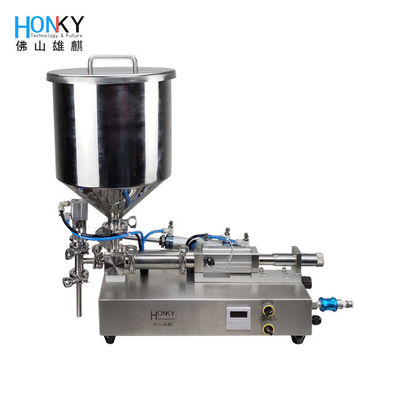 Maximum 100ml 30 BPM Essential Oil Filling Machine Desktop Design