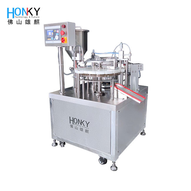 3ml Vial Syringe Tube Filling And Capping Machine For Cosmetic Skin Gel