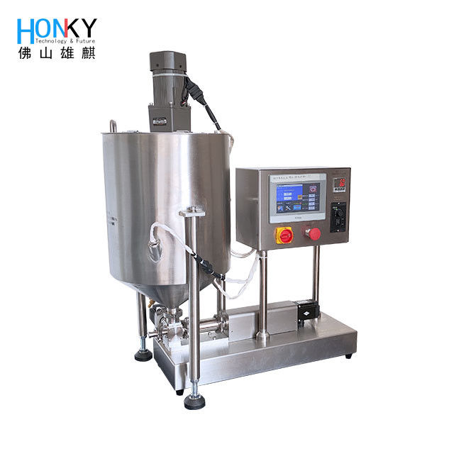 Desktop Servo Motor Control Syringe Tube Filling Machine dengan Pompa Piston Keramik untuk 30 PCS/MIN Gel Paste Filling