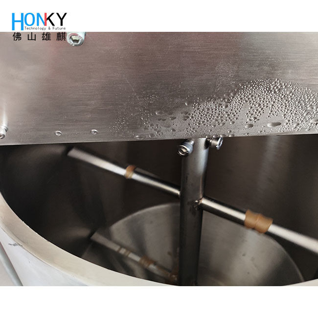 Desktop Servo Motor Control Syringe Tube Filling Machine dengan Pompa Piston Keramik untuk 30 PCS/MIN Gel Paste Filling