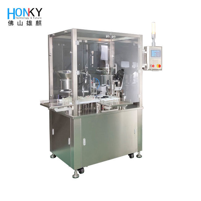 SS304 1800 BPH Pharmaceutical Vial Filling Machine Otomatis