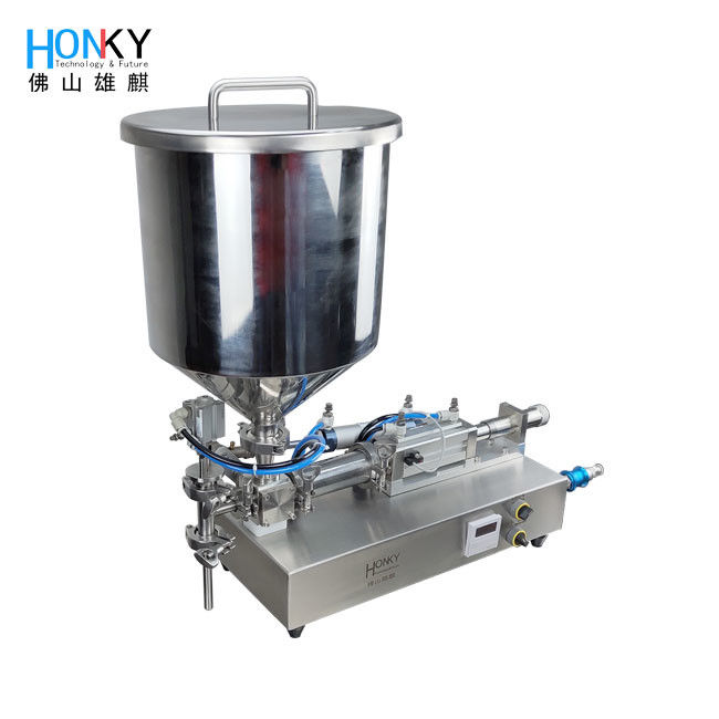 Desktop Semi-Automatic High Precision Paste Filling Machine untuk kemasan cairan dan sampo