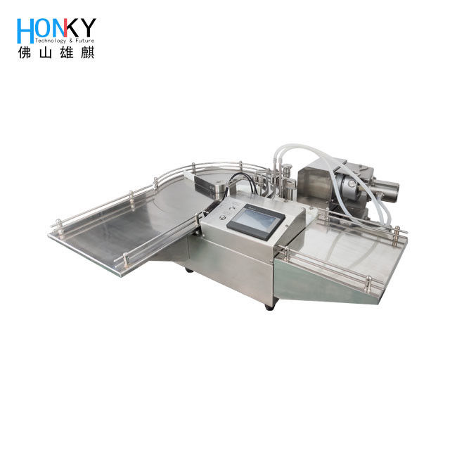 Compact 111*61*51cm Desktop Vial Filling Machine with One-Button Control and Lightweight 80 KGS Design