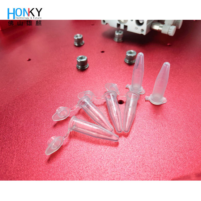 Reagen 0.2ml Liquid Filling Dan Capping Machine Dengan Double Head