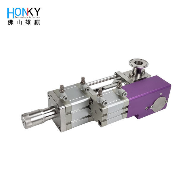 Cairan viskositas tinggi Pompa pengisian keramik pneumatik dengan keramik kemurnian tinggi dan akurasi ± 0,5% untuk peningkatan mesin pengemasan