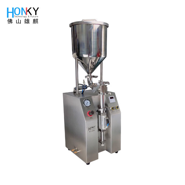 Desktop 5ml Syringe Tube Filling Machine With High Precison Ceramic Piston Pump For HA Gel Filling
