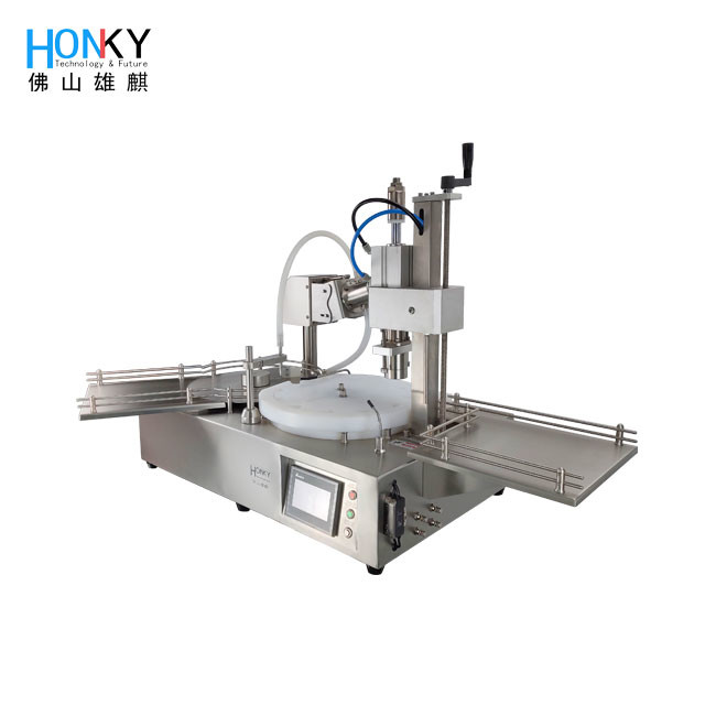 1500 BPH 5ml Vial Filling Capping Machine Semi Automatic With High Precision Piston Pump