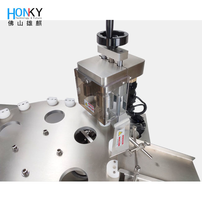 Desktop Automatic 2ml Cyro Tube Filling And Capping Machine With Double Head System For The Bio Reagent Filling