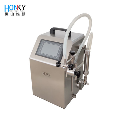 Desktop Portable 10ml Perfume Liquid Filling Machine Perfume Filler kecil dengan pompa piston presisi tinggi untuk parfum
