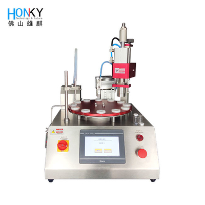Desktop Clean Bench Menggunakan Vial Pengisian Dan Crimping Mesin Dengan Pump Piston Keramik Untuk Pengisian Cairan Farmasi