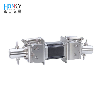 High Purity Alumina Ceramic Filling Metering Double Head Pump Kits 0.05ML Untuk Peningkatan Mesin Pengisi