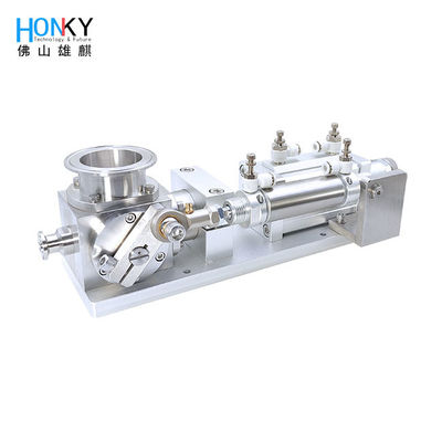 Air Driven Cat Food Cat Strips Packing Machine Menggunakan Pompa Piston Keramik Dengan Kecepatan Tinggi Untuk Meeting Jam Packing