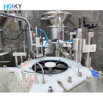 2000w 1800BPH Vial Capping Machine Untuk Liquid Dressing Filling
