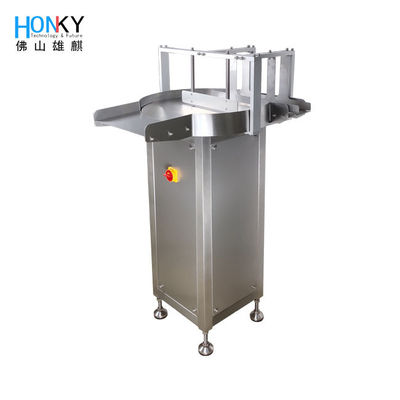 Custom 40cm Diameter Bottle Round Feeder Dengan Motor Speed Adjuster Untuk Otomatis Produksi Line