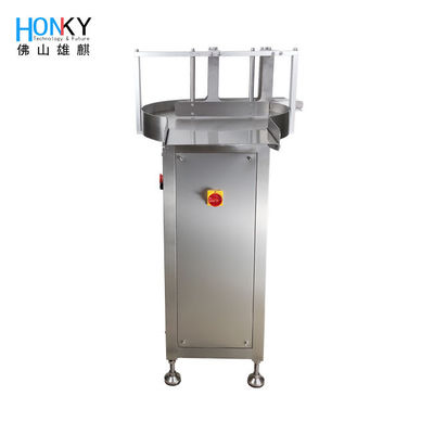 Custom 50cm Diameter Bottle Round Feeder untuk jalur produksi otomatis dengan stainless steel 304 Konstruksi