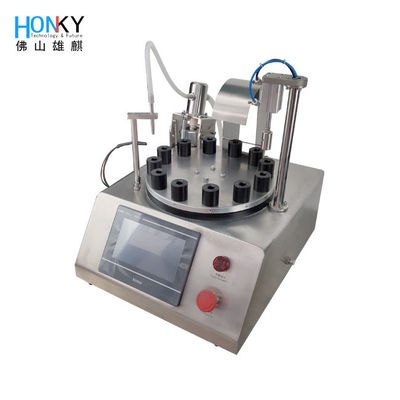 2ml Parfum Sample Spray Cap Tube Capping Machine Dengan Layar Sentuh