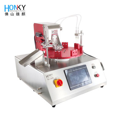 Clean Bench Type Desktop Using Centrifugal Tube Filling And Capping Machine With Small Volume High Precision Pump For Bio Reagent Filling (Menggunakan Mesin Pengisian dan Penutup Tabung Sentrifugal Dengan Volume Kecil Pompa Presisi Tinggi Untuk Pengisian Bioreagen)