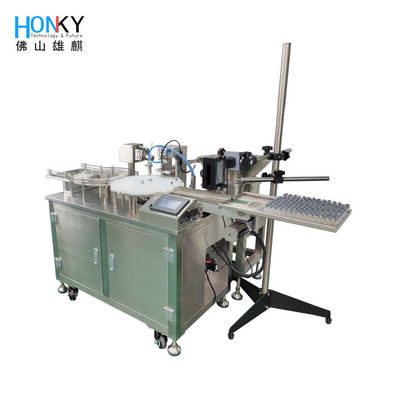 Botol Kosmetik 6ml Desktop Filling Machine Desain Meja Putar