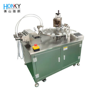 Mesin Capping Pengisian Botol Bio Reagen 45BPM 1ml Dengan Pompa Keramik Presisi Tinggi
