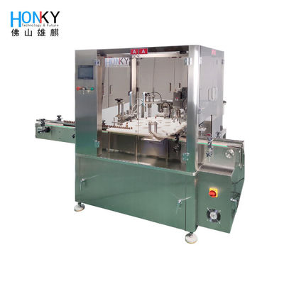 Botol Kaca Mesin Pengisian Minyak Esensial 1.5kw Dengan Pompa Presisi Tinggi High