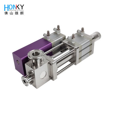 Air Dirven 40BPM Ceramic Pneumatic Filling Pump Untuk Kemasan Produk Pengisi Pasta