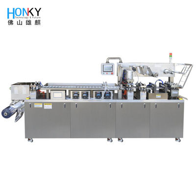 Thermoforming Blister Packing Machine dengan 40-50 pcs per menit Kecepatan AC 380V Daya dan 800 KG Berat