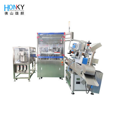 Virus Sampling Tube Liquid Filling Dan Capping Machine Full Automatic Untuk Bio Reagen Packing