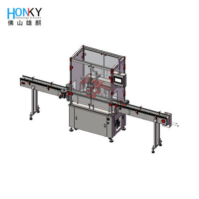 High Precision Full Automatic Filling Machine Big Volume Bottle Filling Line Untuk Pengisian dan Pengemasan Chemical Harian