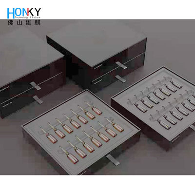 6ml Pump Desktop Bottle Filling Machine Untuk Ampul Plastik Serum Anti Kerut