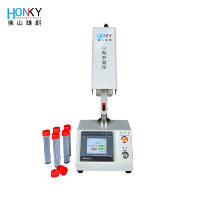 Desktop Clean Bench Bio Reagent Tube Vial Capping Machine Dengan Torque Control System untuk Solusi Otomasi Laboratorium
