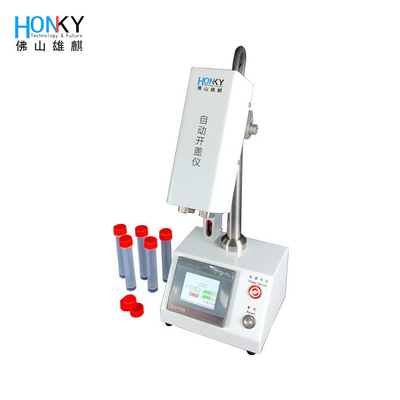 Dekstop Type Reagent Vial Opening Dan Capping Machine Untuk Pengujian Tabung Reagen