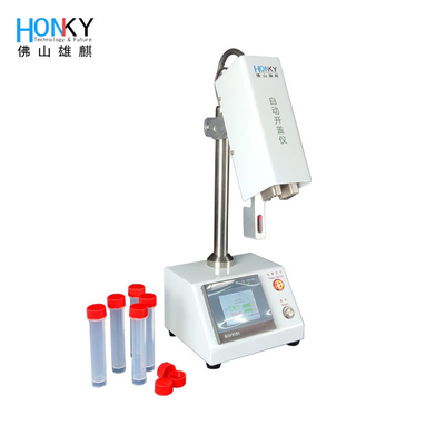Desktop Clean Bench Bio Reagent Tube Vial Capping Machine Dengan Penyesuaian Torsi