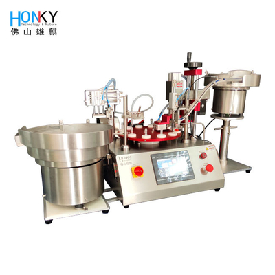 Solusi Penyimpanan Virus Tube Filling Capping Machine Desktop Penuh Otomatis
