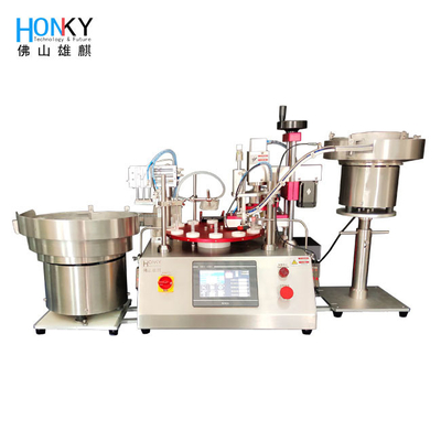 Desktop Automatic Self Test Antigen Tube Liquid Filling Dan Capping Machine Untuk Reagen